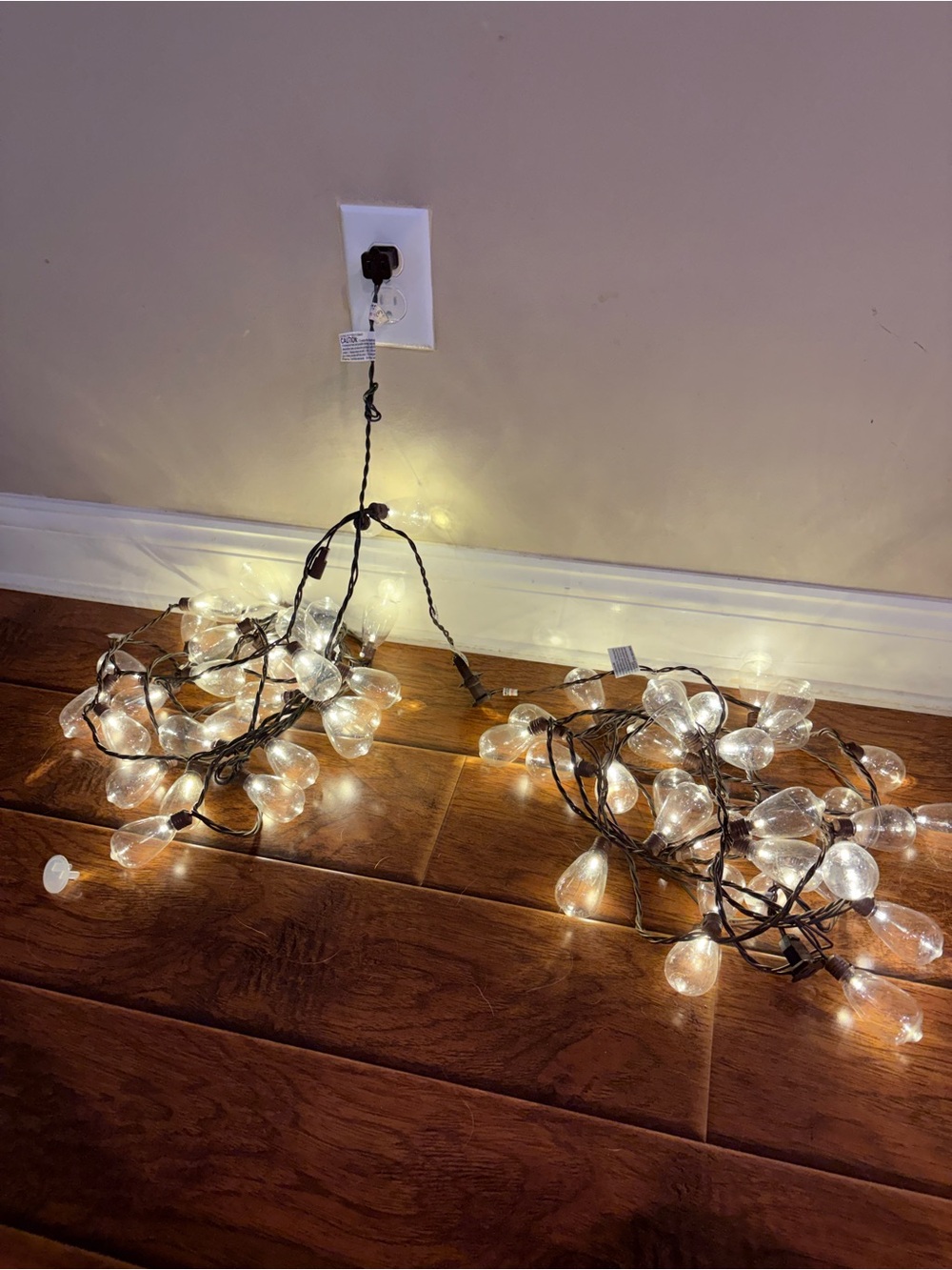 Clear Bulb String Lights - Warm White Holiday Decor